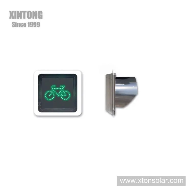 Алуминијумско зелено светло на семафору