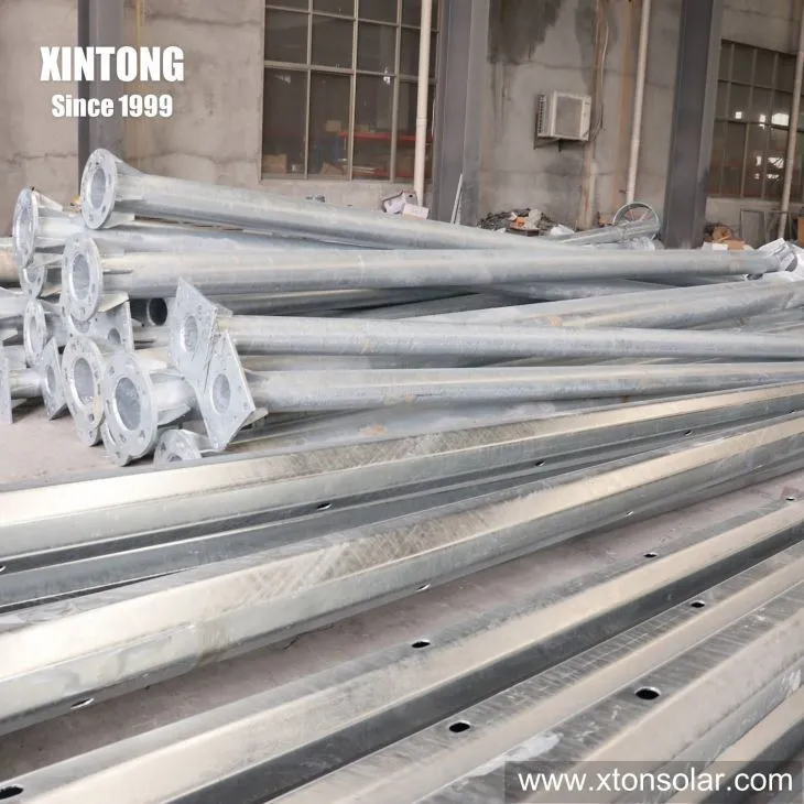 Улична светлосна полуга за поцинчани ступ